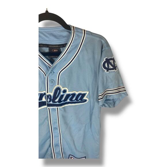 North Carolina Tar Heels Baseball Jersey Women’s Size Large Colosseum UNC - Picture 4 of 6